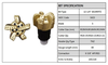5 BladesSteel Body PDC Bits